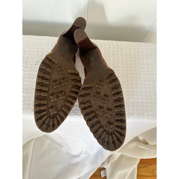 Unisa Vintage Heels, Brown Backless with Buckle - Picture 3 of 5